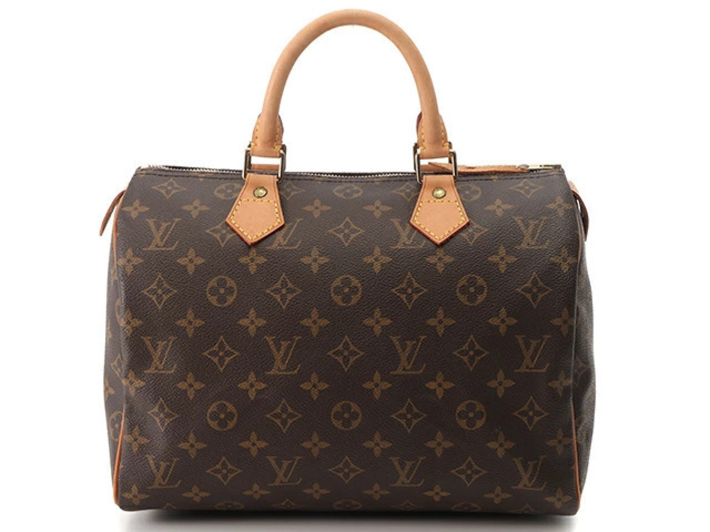 Louis Vuitton Speedy Monogram Leather Brown